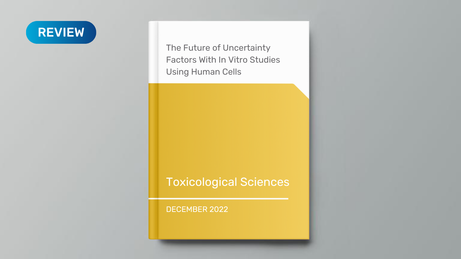 The Future of Uncertainty Factors With In Vitro Studies