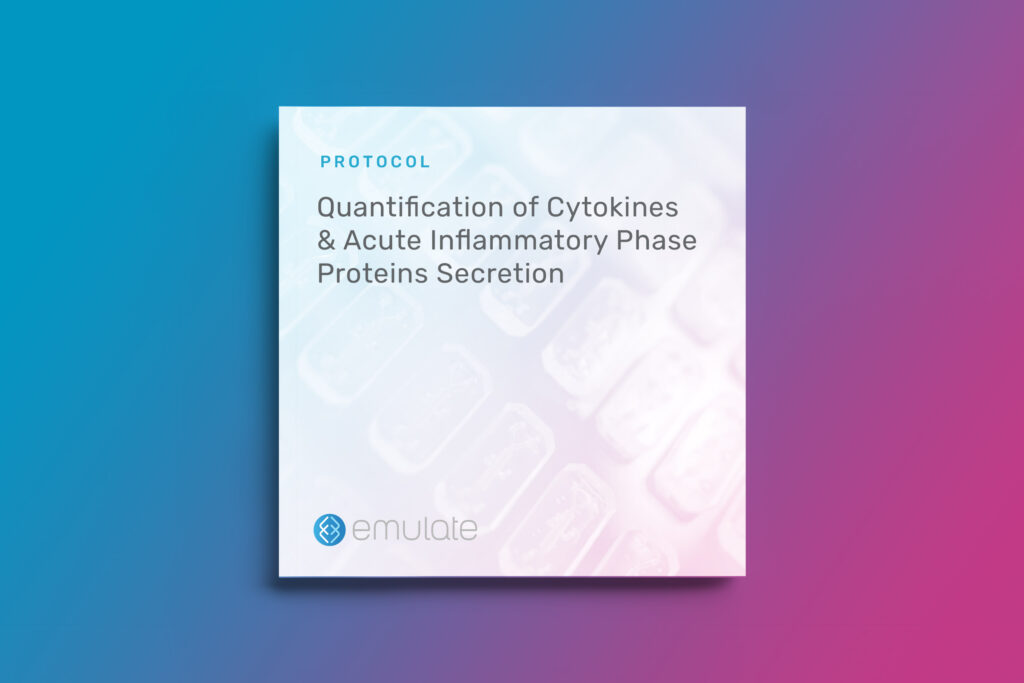 Protocol Quantification of Cytokines & Acute Inflammatory Phase Proteins Secretion