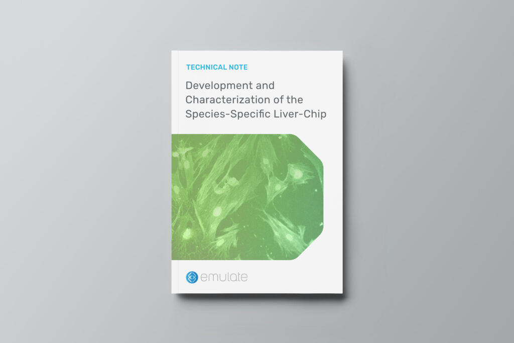 Development and Characterization of the Species-Specific Liver-Chip Technical Note