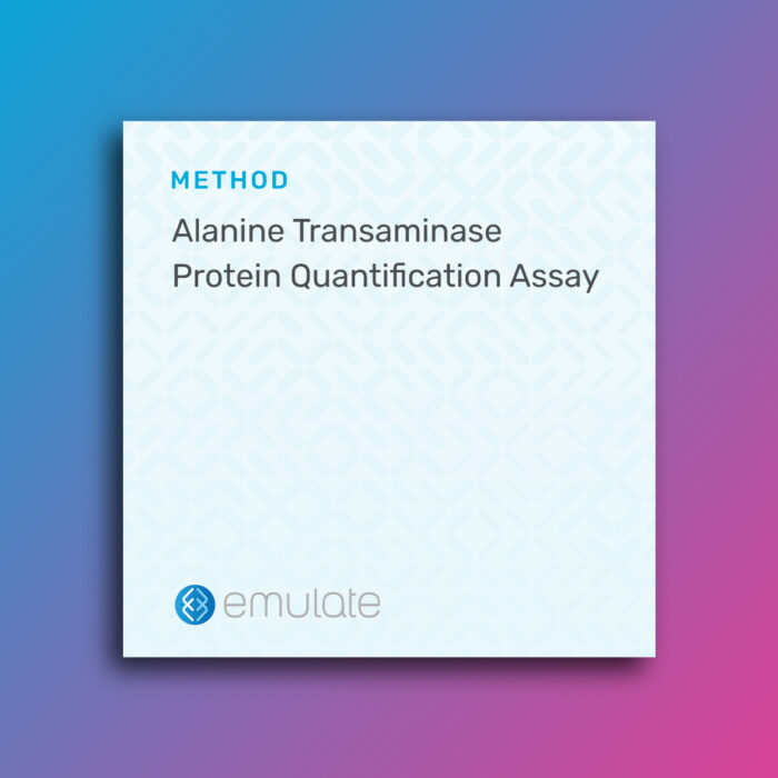 Image for Method for Liver-Chips: Alanine Transaminase Protein Quantification Assay