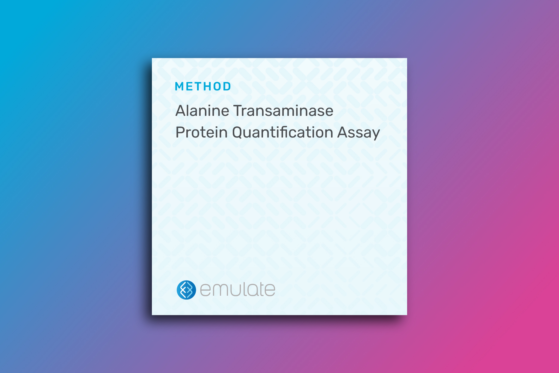 Method for Liver-Chips: Alanine Transaminase Protein Quantification Assay