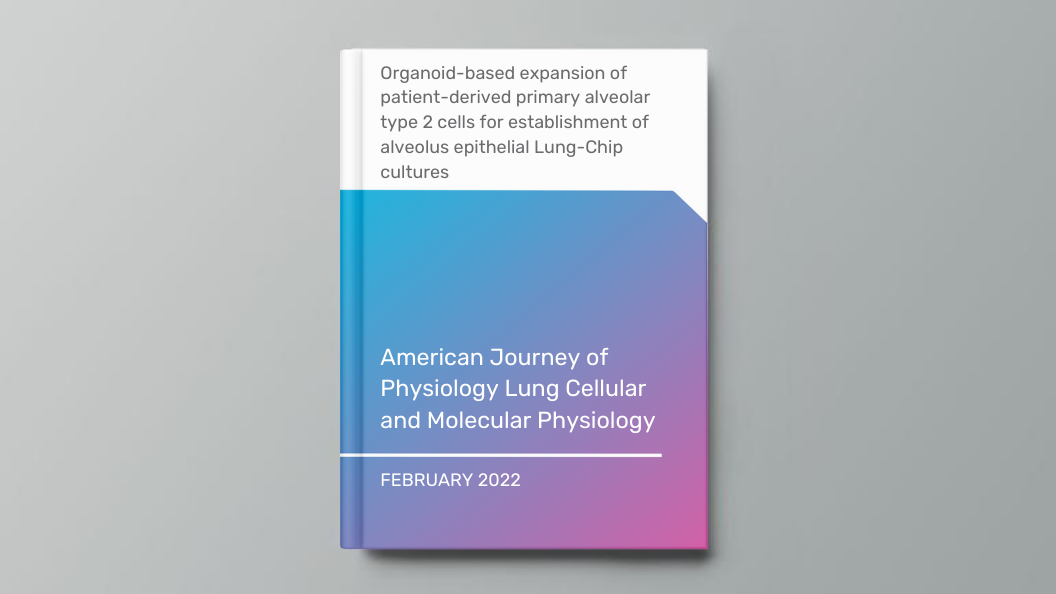 Organoid-based expansion of patient-derived primary alveolar type 2 cells for establishment of alveolus epithelial Lung-Chip cultures