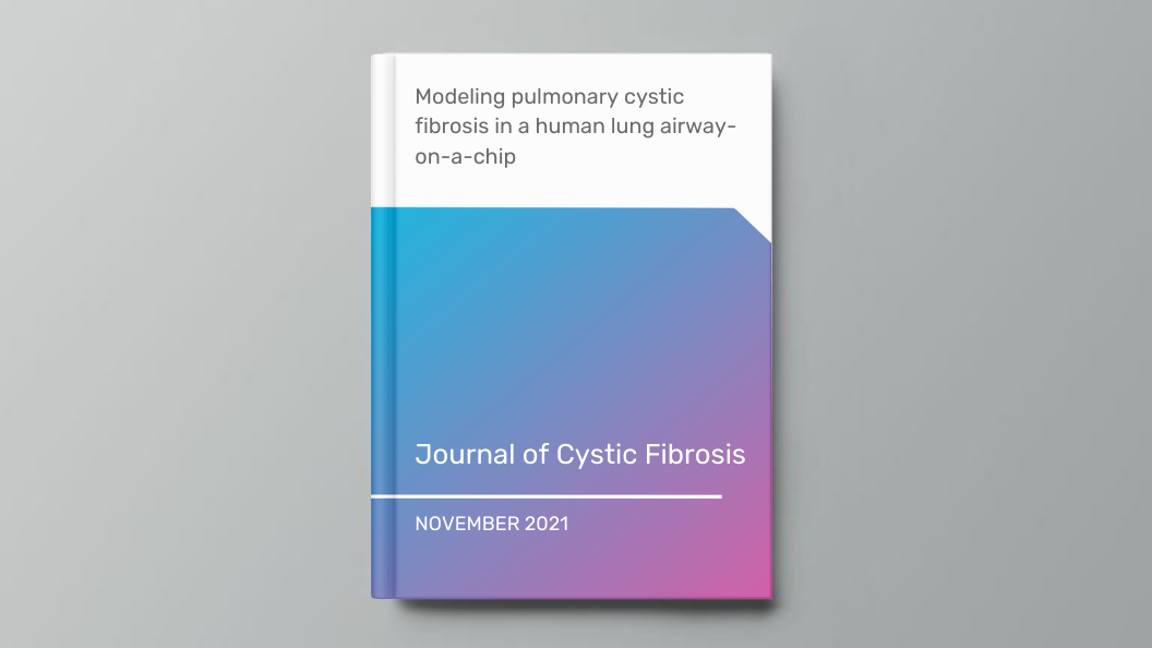 Modeling pulmonary cystic fibrosis in a human lung airway-on-a-chip