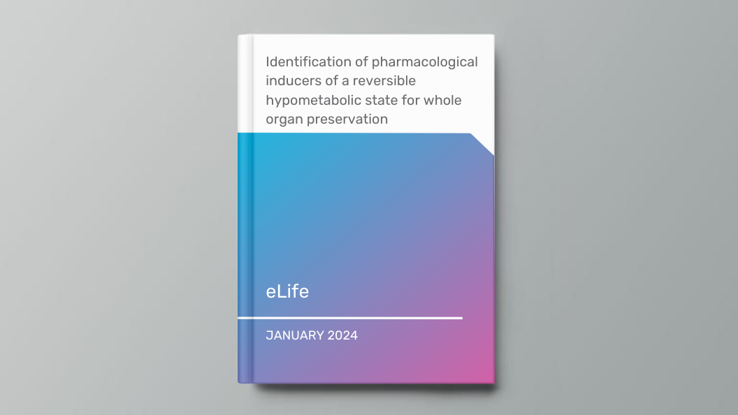 Identification of pharmacological inducers of a reversible hypometabolic state for whole organ preservation
