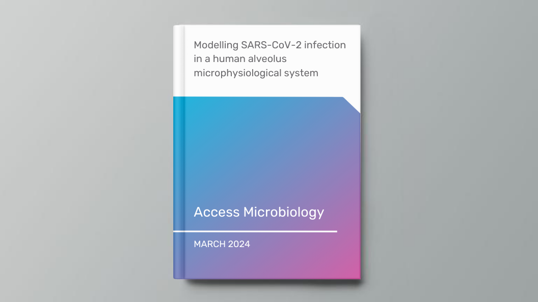 Modelling SARS-CoV-2 infection in a human alveolus microphysiological system