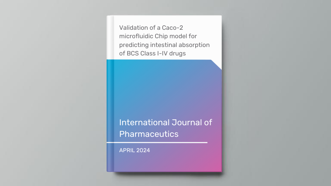 Validation of a Caco-2 microfluidic Chip model for predicting intestinal absorption of BCS Class I-IV drugs